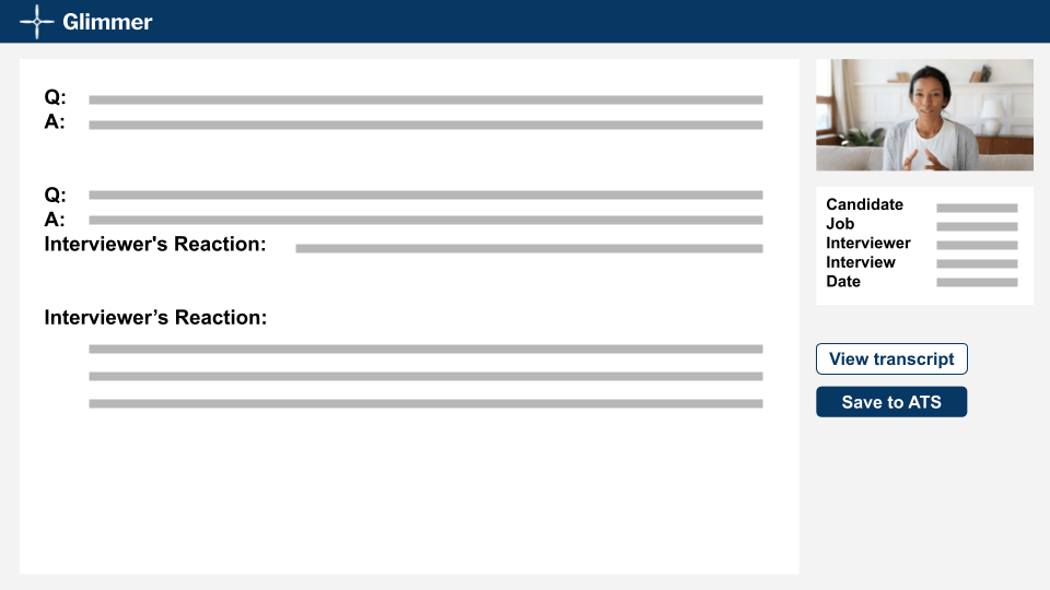 Glimmer low fi screenshot